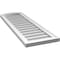 Ekena Millwork Arch Top Surface Mount PVC Gable Vent: Functional, w/ 2"W x 1-1/2"P Brickmould Frame, 14"W x 42"H GVPAR14X4202SF - alternate 3